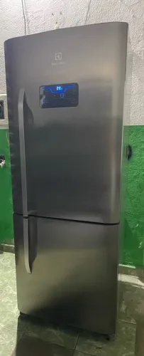 Geladeira inox