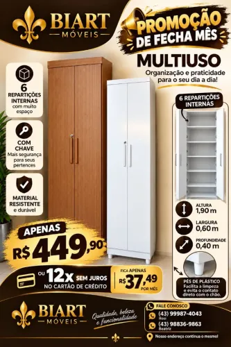 MULTIUSO COM CHAVE