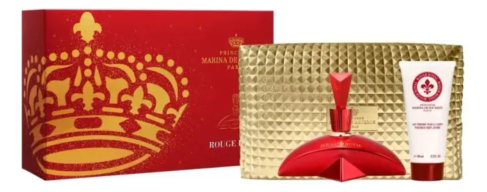 Perfume Rouge Royal (Eau De Parfum 100ml + Body Lotion 100ml + Nécessaire) ORIGINAL