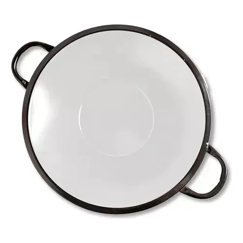 Tacho Esmaltado N 20 Com Alça é utilizado para frituras em restaurantes, bares...