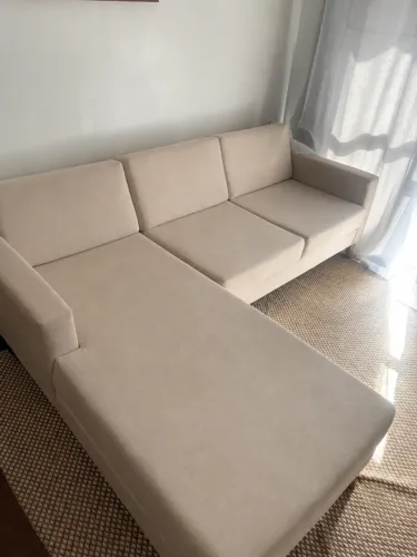 Sofá 3 lugares com chaise