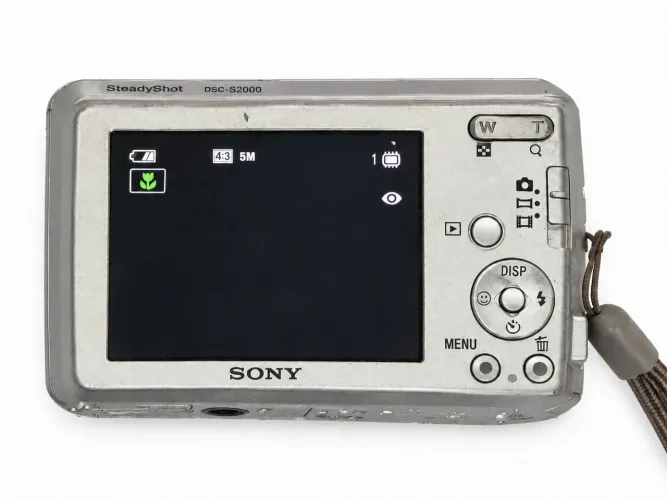 Câmera Sony Cyber schot Dsc s2000 funcionando