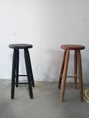 2 Banquetas Madeira 