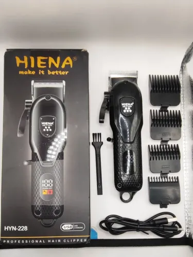 Máquina De Corta Cabelo Hiena HYN-228 Entrega Grátis <br> Entrega grátis 