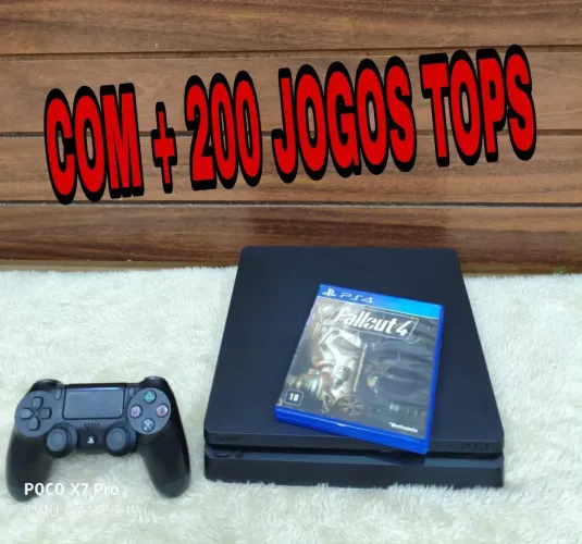 PS4 slim completo