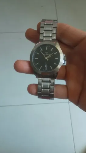 Relógio technos original prata
