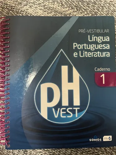 Livros pré-vestibular PH- Língua Portuguesa e Literatura