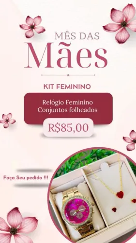 Presente dia das mães 