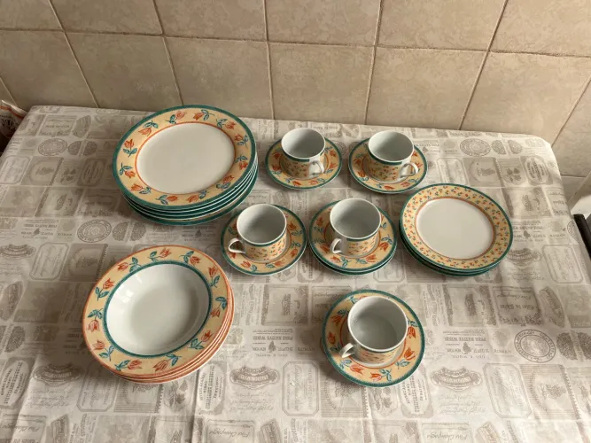 Jogo de prato porcelana