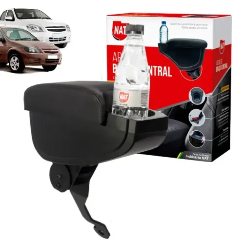 Apoio Suporte Descanso de Braço para o Chevrolet Celta, Prisma, Classic com Porta Copos