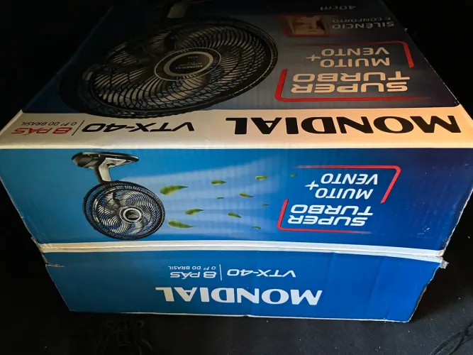 Ventilador mondial 40cm novo na caixa