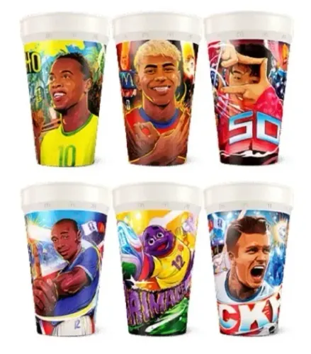 Copos Copa do Mundo - McDonalds