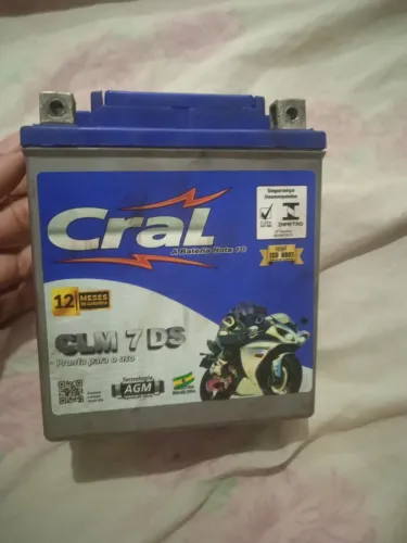 Bateria de moto cral