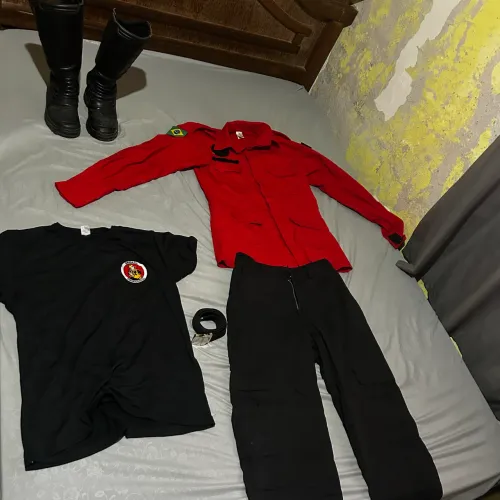 Roupa bombeiro civil feminina completa