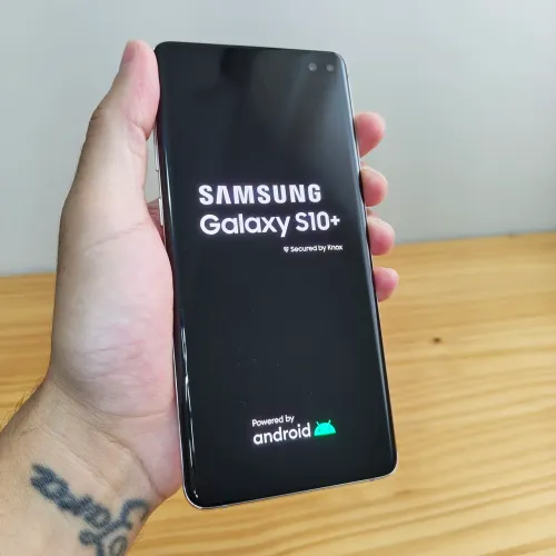 Samsung Galaxy S10+ 128GB branco prisma