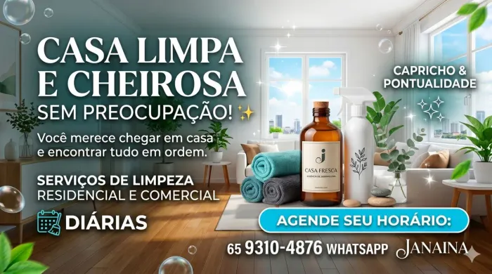 SERVIÇOS DE LIMPEZAS EM GERAL