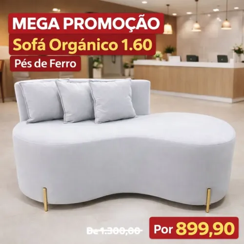 Sofá orgânico luxoo