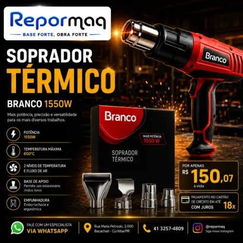 SOPRADOR TERMICO BRANCO