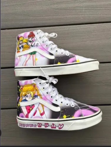 tênis vans - edição especial sailor moon