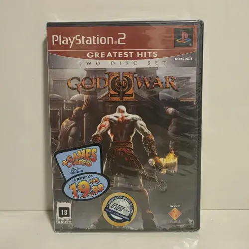 God of War II Lacrado Original Ps2