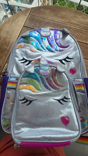 Mochila e Lancheira Unicórnio (NOVA IMPORTADA))