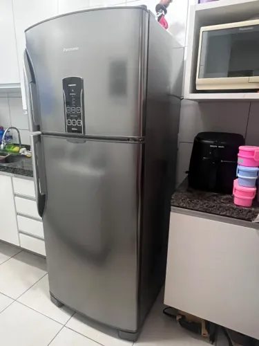Geladeira Panasonic Frost Free Inverter Econavi 435 Litros