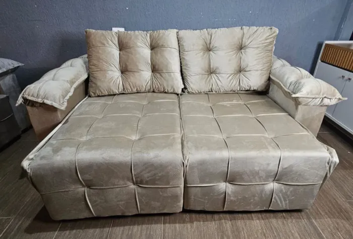 SOFÁ RETRÁTIL NOVO / ENTREGAMOS