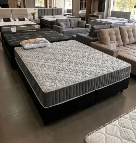 Cama super king de molas ensacadas