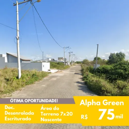 FIT - Venda - Terreno Alpha Green - Nascente - 7x20
