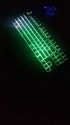 Teclado semi mecânico e mouse 4800 dpi