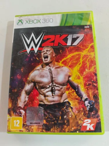 W2k17 jogo Xbox 360