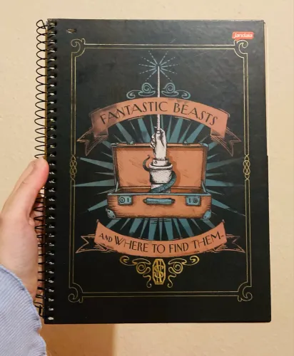 Caderno Harry Potter - Animais Fantásticos