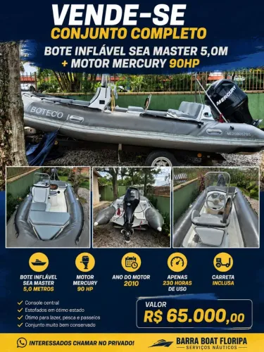 Bote inflável 5m
