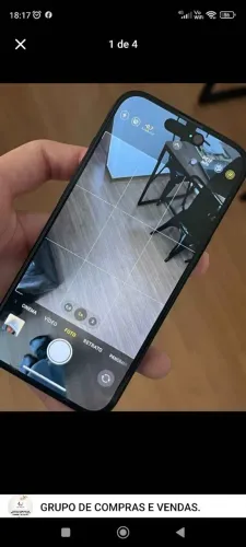 iPhone 15 bem cuidado 256gb Preto