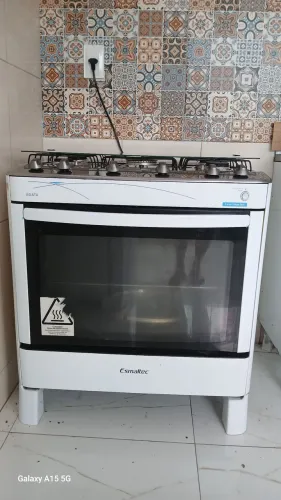 Vendo fogão Esmaltec 5 bocas usado