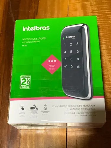Fechadura Digital Intelbras FR 101 Touch Screen - Nova / Nunca Usada na Caixa