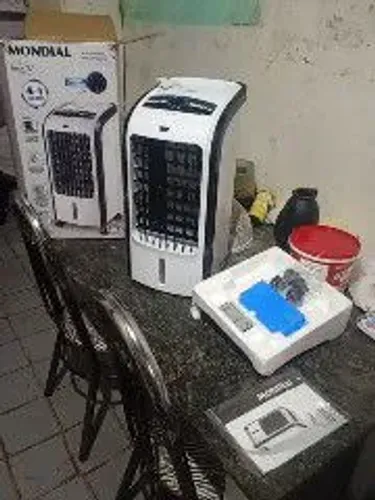 ventilador e ar condicionado portátil