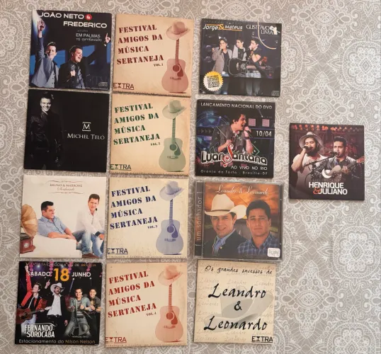 Coleção de CDs - Sertanejo