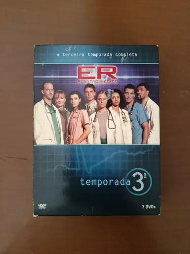 ER-Plantao Médico 3ª Temporada Completa(semi-novo)