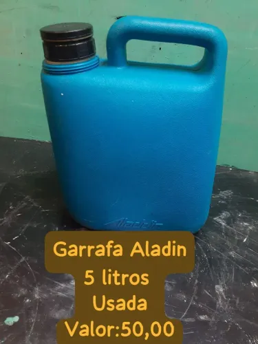 Garrafa aladin 5 litros!