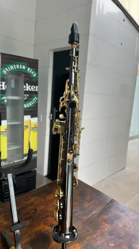 Sax soprano VEDO novo R$1500