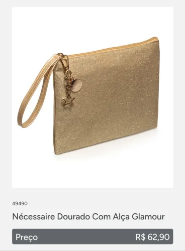 Bolsa dourada 