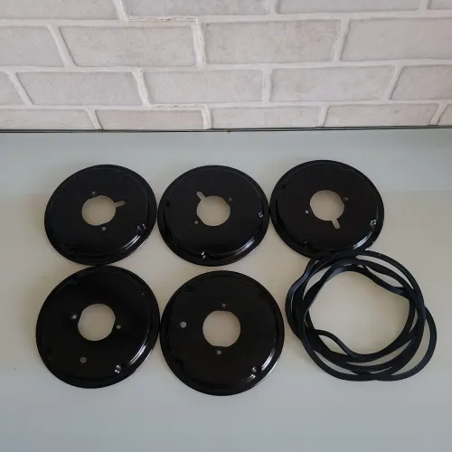 Kit 5 discos gaxeta da mesa com borracha Cooktop Philco Cook Chef