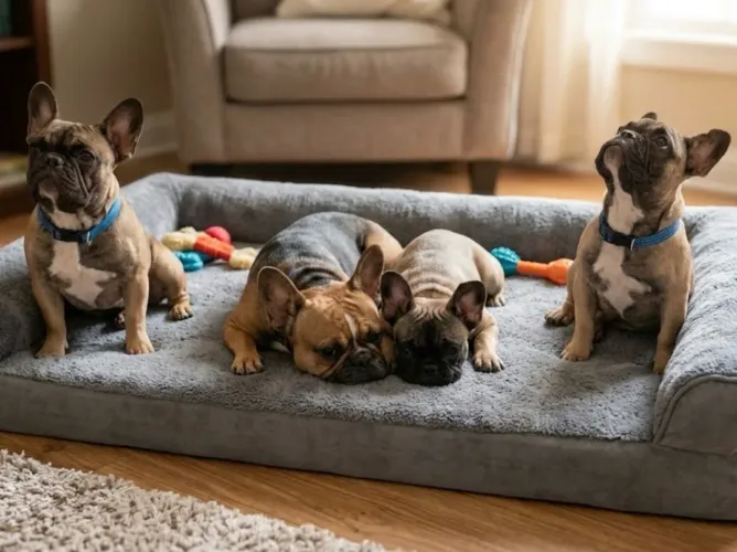Filhote Buldogue francês
