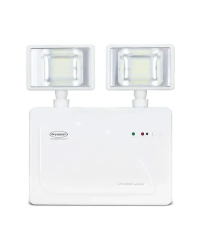 LUMINÁRIA LUZ DE EMERGÊNCIA LED 3000 LUMENS FARÓIS SEGURIMAX