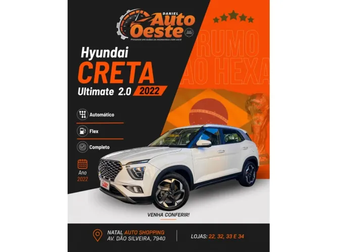 Hyundai Creta Ultimate 2.0 16V Flex AUT 2022