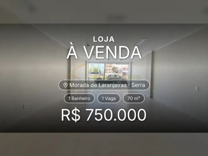 Loja Versátil no Ventura Office em Morada de Laranjeiras | Venha Conhecer!