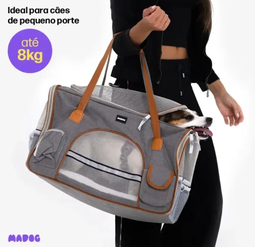 Bolsa transporte pet luxo