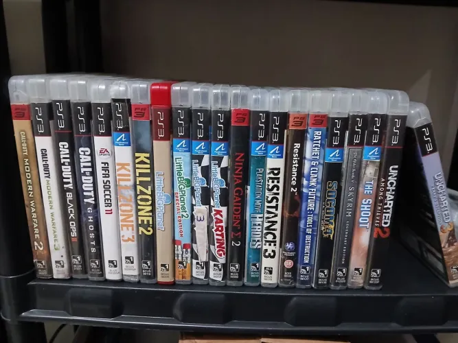 Jogos de ps3 e ps move