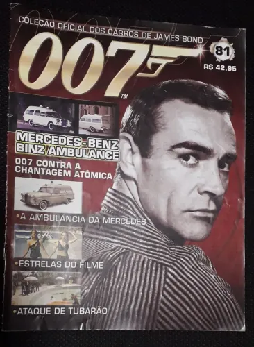 Fascículo/ Revista Rara Coleção James Bond Car - Número 81